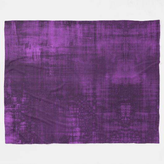 LILA PATTERIUM FLEECEDECKE (Vorderseite (Horizontal))