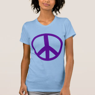 Lila Peace Sign T Shirts, Hoodies, Tasse T-Shirt