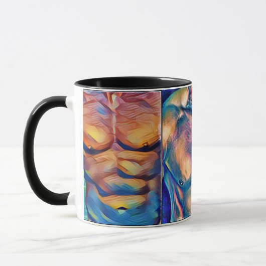 Lila Pecs-Tasse Tasse (Links)