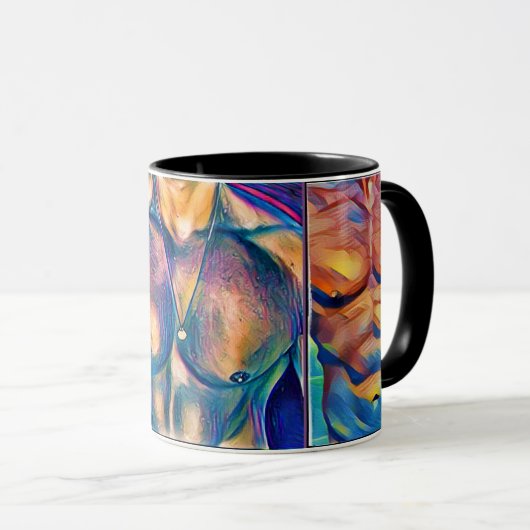 Lila Pecs-Tasse Tasse (VorderseiteRechts)