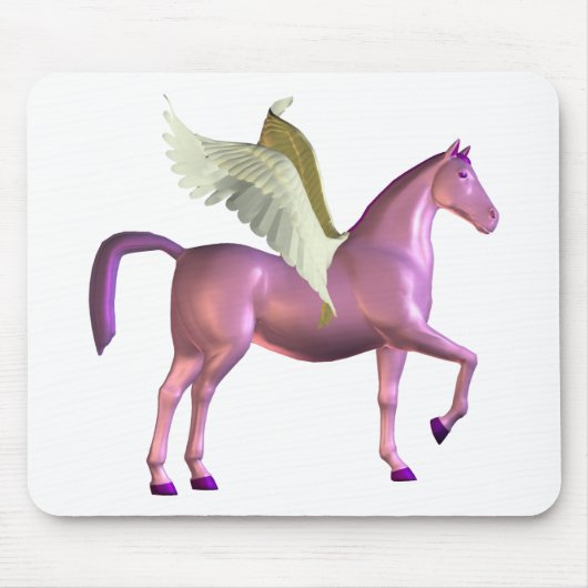 Lila Pegasus Mousepad (Vorne)