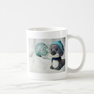 Lila Penguin I Kaffeetasse