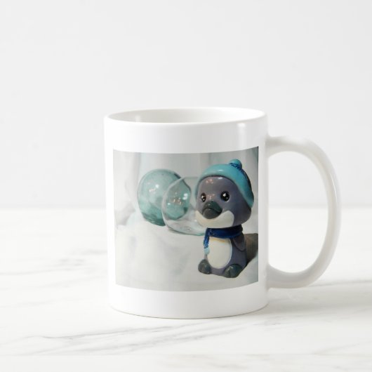 Lila Penguin I Kaffeetasse (Rechts)