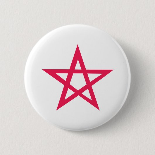 lila Pentagramm Pentagram Button (Vorderseite)