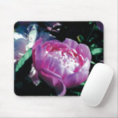 Lila Peony Mousepad (Mit Mouse)