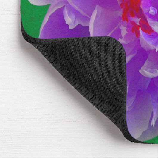 Lila Peony MousePad (Ecke)