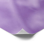 Lila Peony Poster (Ecke)