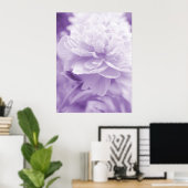 Lila Peony Poster (Heimbüro)