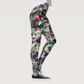 Lila Pepper-Leggings Leggings (Rechts)