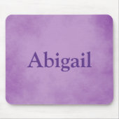 Lila Pergament Mousepad (Vorne)