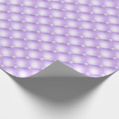 Lila Perlen Geschenkpapier (Ecke)