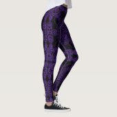 Lila Persisch Leggings (Rechts)