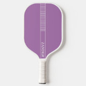 Lila Personalisiert Pickleball Schläger (Rückseite)