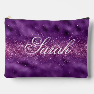 Lila Personalisiert Zubehörtasche