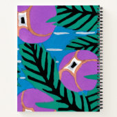 Lila Personalisierte Lektion Notizblock (Rückseite)