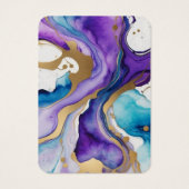 Lila Personalisierte Ohrring-Anzeigetafel (Rückseite)