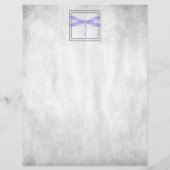 Lila Personalisiertes Libelle (Rückseite)