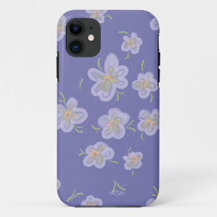Lila Petalen iPhone 11 Hülle