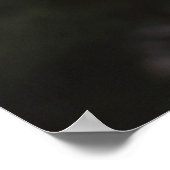 LILA PETALISCHE BLUME POSTER (Ecke)