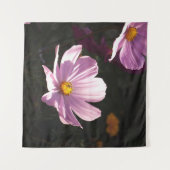 LILA PETALISIERTE BLUME WANDTEPPICH (Vorderseite (Horizontal))
