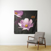 LILA PETALISIERTE BLUME WANDTEPPICH (Beispiel)