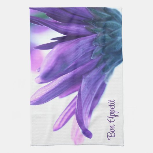 Lila Petals Bon Appetit Küchentuch (Vertikal)