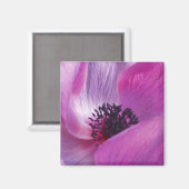 Lila Petals Magnet (Vorderseite/Rückseite)