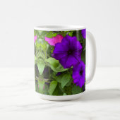 Lila Petunia - 15 oz. Mug Kaffeetasse (VorderseiteRechts)