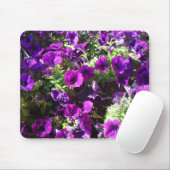 Lila Petunia Blume Mouse pad Mousepad (Mit Mouse)