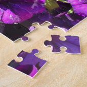 Lila Petunia-Blume Puzzle (Seite)