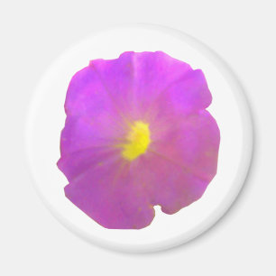 Lila Petunia Magnet