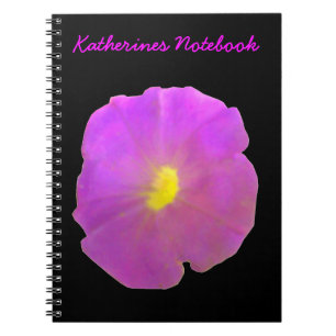 Lila Petunia-Notebook Notizblock
