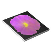 Lila Petunia Notepad Notizblock (angewinkelt)