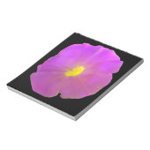Lila Petunia Notepad Notizblock (Rotiert)