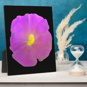 Lila Petunia Plaque Fotoplatte