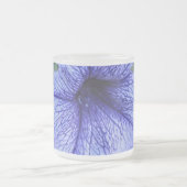 Lila Petunia-Tasse Mattglastasse (Mittel)