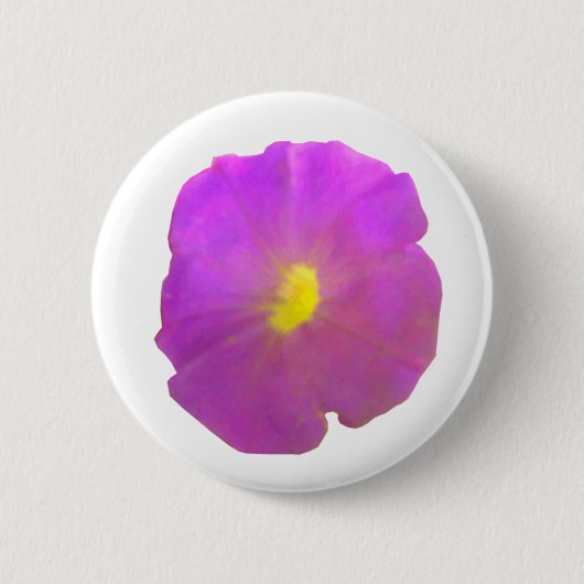 Lila Petunia-Taste Button (Vorderseite)
