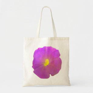 Lila Petunia Tote Bag Tragetasche