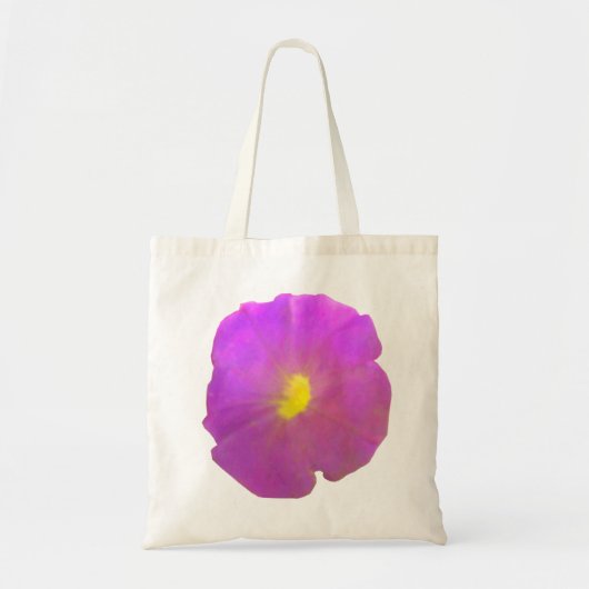 Lila Petunia Tote Bag Tragetasche (Vorne)
