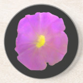 Lila Petunia-Untersetzer Getränkeuntersetzer (Vorne)