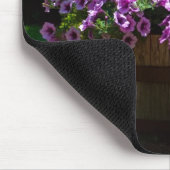 Lila Petunias Mousepad (Ecke)