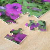 Lila Petunias Puzzle (Seite)