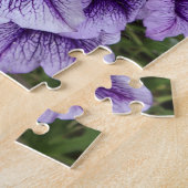 Lila Petunias Puzzle (Seite)