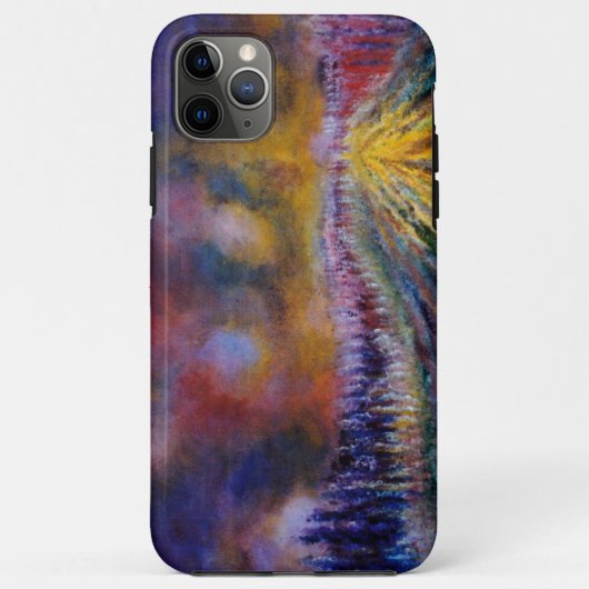 Lila Pfad Case-Mate iPhone Hülle (Rückseite)