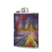 Lila Pfad Flachmann (Links)