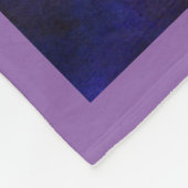 Lila Pfad Fleecedecke (Ecke)