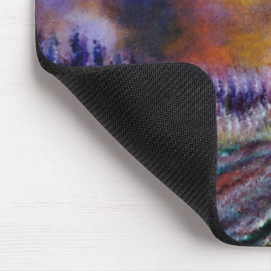 Lila Pfad Mousepad (Ecke)