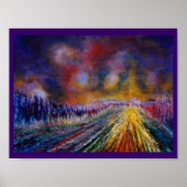 Lila Pfad Poster (Vorne)