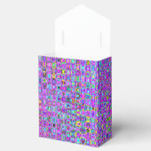 Lila Pfau Geschenkschachtel (Geöffnet)