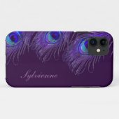 lila Pfau iphone 5S Kasten Case-Mate iPhone Hülle (Rückseite (Horizontal))